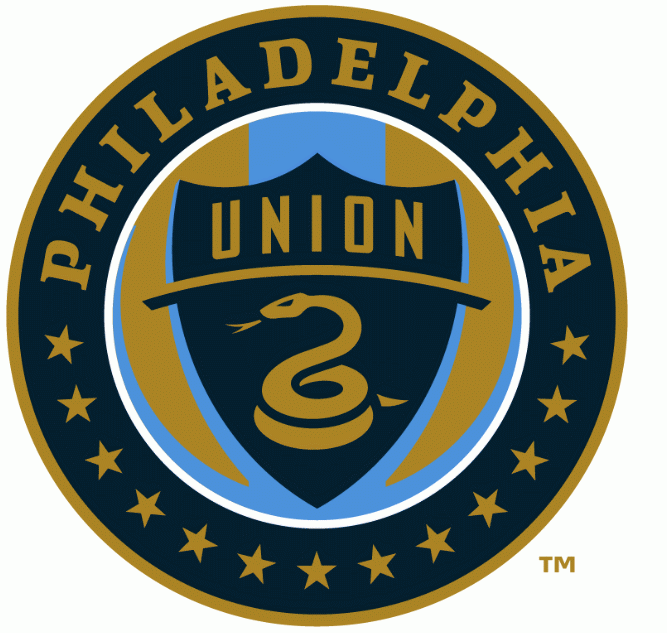 Philadelphia Union 2010-Pres Primary Logo t shirt iron on transfers
